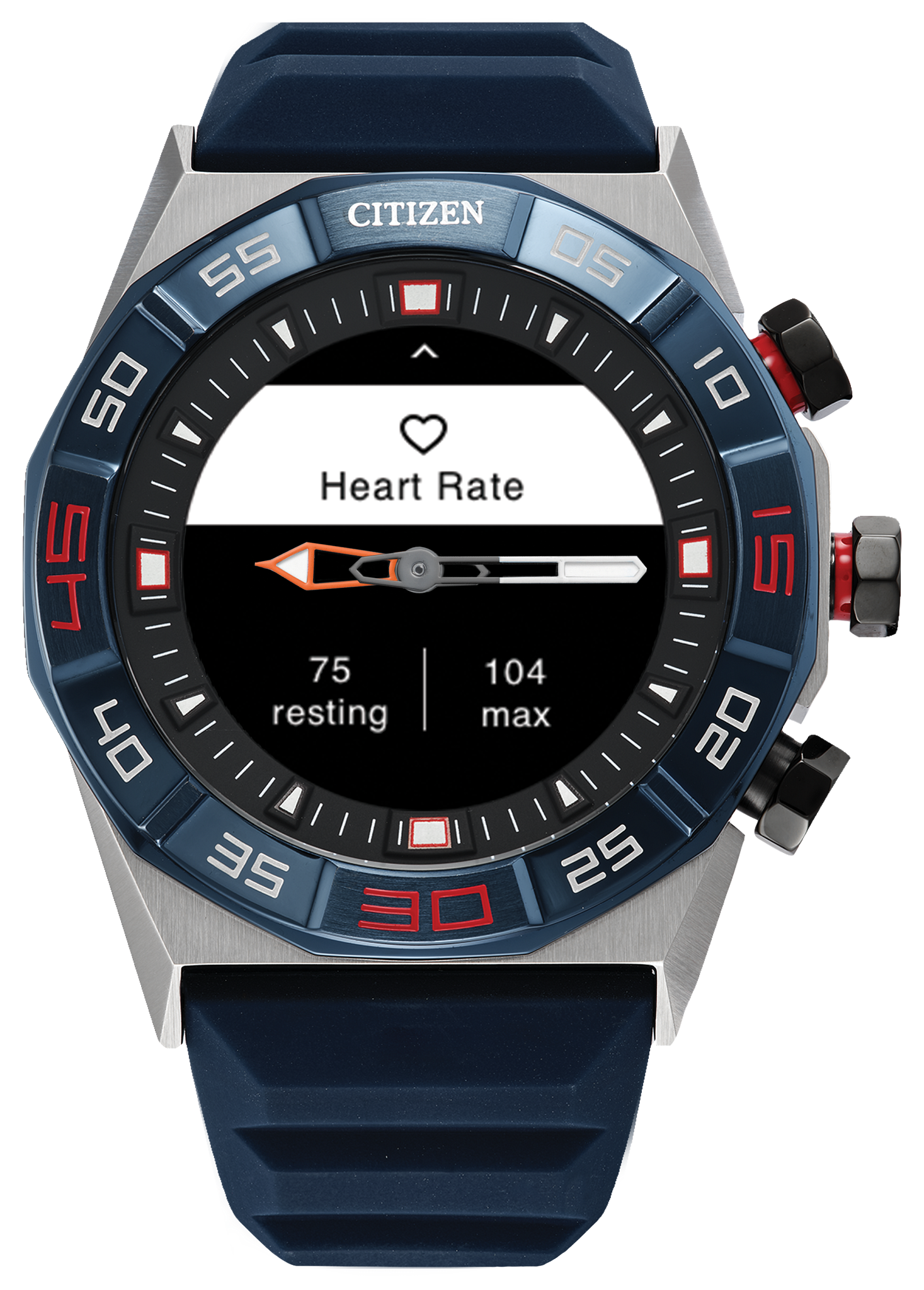 ◆チャピ◆② Amazon.com: Citizen CZ Smart PQ2 44MM Sport Smartwatch with YouQ
